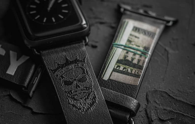 Ремінець Upcase Натуральна шкіра Apple Watch 100 Dollar