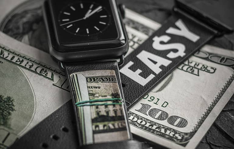 Ремінець Upcase Натуральна шкіра Apple Watch 100 Dollar