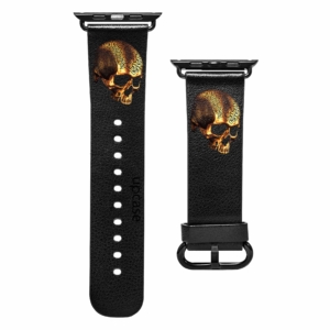 Ремінець Upcase Натуральна шкіра Apple Watch Skull Pattern