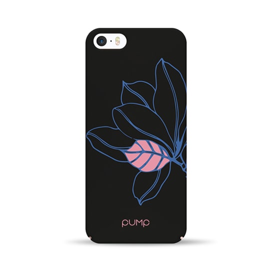 Чехол Black Glow Floral для IPhone 5/5S/SE Pump Tender Touch Case Apple iPhone 5/5S/SE Black Glow Floral
