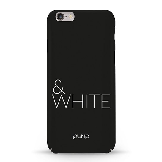 Чехол Black & White для IPhone 6/6s Pump Tender Touch Case Apple iPhone 6/6s Black & White