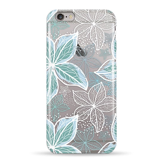 Чехол Blue Flowers для IPhone 6/6s Pump Transperency Case Apple iPhone 6/6s Blue Flowers