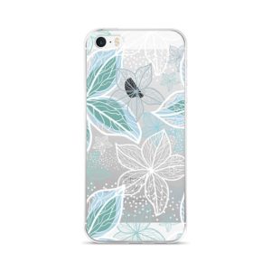 Чехол Blue Flowers для IPhone 5/5S/SE Чехол Blue Flowers для IPhone 5/5S/SE