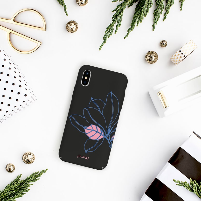 Чехол Black Glow Floral для IPhone X/XS Чехол Black Glow Floral для IPhone X/XS