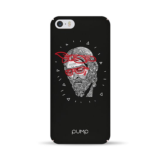 Чехол Jesus In Red для IPhone 5/5S/SE Pump Tender Touch Case Apple iPhone 5/5S/SE Jesus In Red