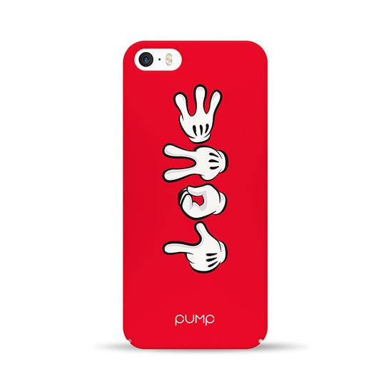 Чехол Micky Hand Love для IPhone 5/5S/SE Pump Tender Touch Case Apple iPhone 5/5S/SE Micky Hand Love