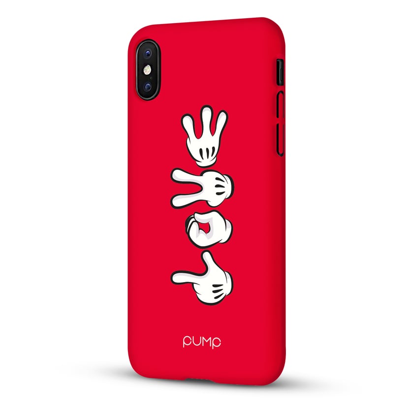 Чехол Micky Hand Love для IPhone X/XS Чехол Micky Hand Love для IPhone X/XS