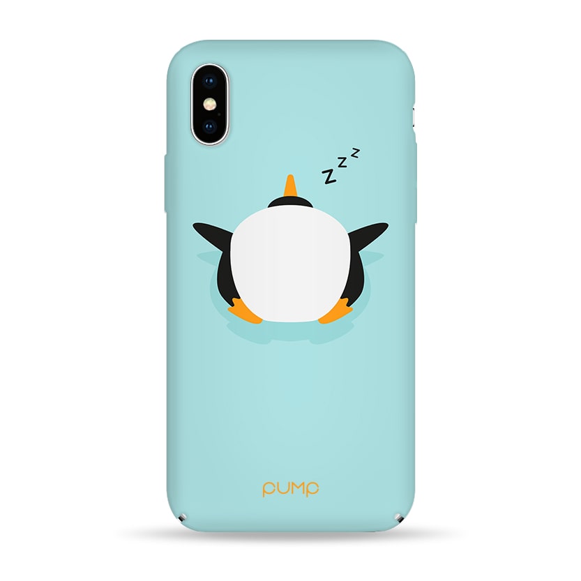 Чехол Sleeping Penguin для IPhone X/XS Pump Tender Touch Case Apple iPhone X/XS Sleeping Penguin