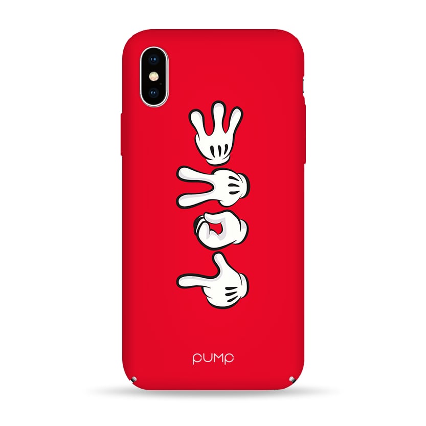 Чехол Micky Hand Love для IPhone X/XS Pump Tender Touch Case Apple iPhone X/XS Micky Hand Love