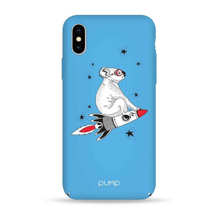 Чехол Koala on Rocket для IPhone X/XS Pump Tender Touch Case Apple iPhone X/XS Koala on Rocket