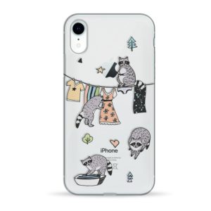 Чехол Raccoon Family для IPhone XR Чехол Raccoon Family для IPhone XR