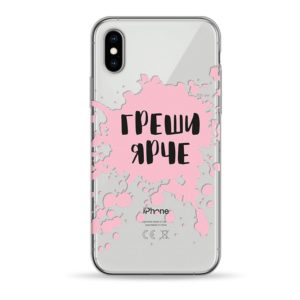 Pump Transperency Case Apple iPhone X/XS Greshy Yarche