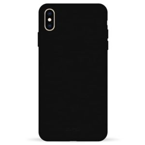 Чехол Silicone Black для IPhone X/XS Max