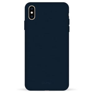 Чехол Silicone Blue для IPhone X/XS Чехол Silicone Blue для IPhone X/XS Max