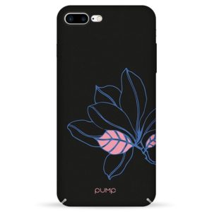 Pump Tender Touch Case Apple iPhone 7/8 Plus Black Glow Floral