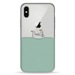 Pump Transperency Case Apple iPhone X/XS Duck In Duck Transperency