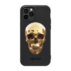 Чохол Upcase для iPhone 7- 14 Pro Max Gold Skull
