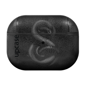 Чохол Upcase Натуральна шкіра AirPods Pro Snake Black