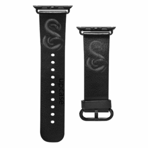 Ремінець Upcase Натуральна шкіра Apple Watch Snake Black
