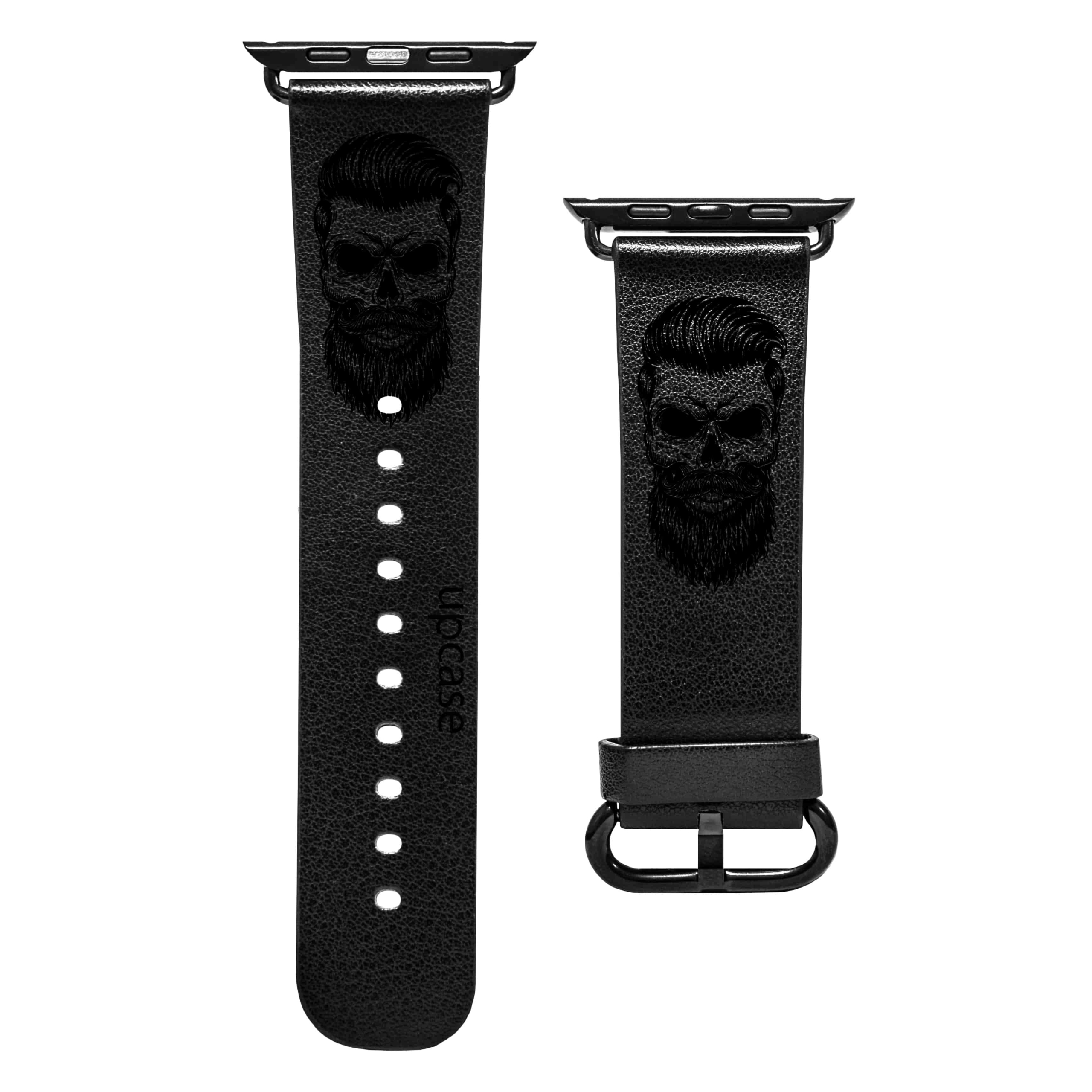 Ремінець Upcase Натуральна шкіра Apple Watch Skull Barber Ремінець Upcase Натуральна шкіра Apple Watch Skull Barber