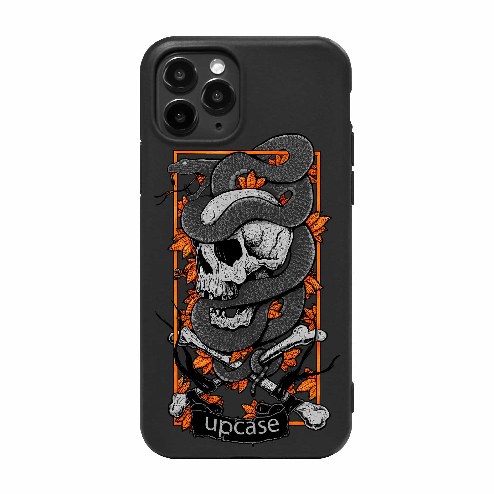 Чохол Upcase для iPhone 7- 14 Pro Max Skull Snake Чохол Upcase для iPhone 7- 14 Pro Max Skull Snake