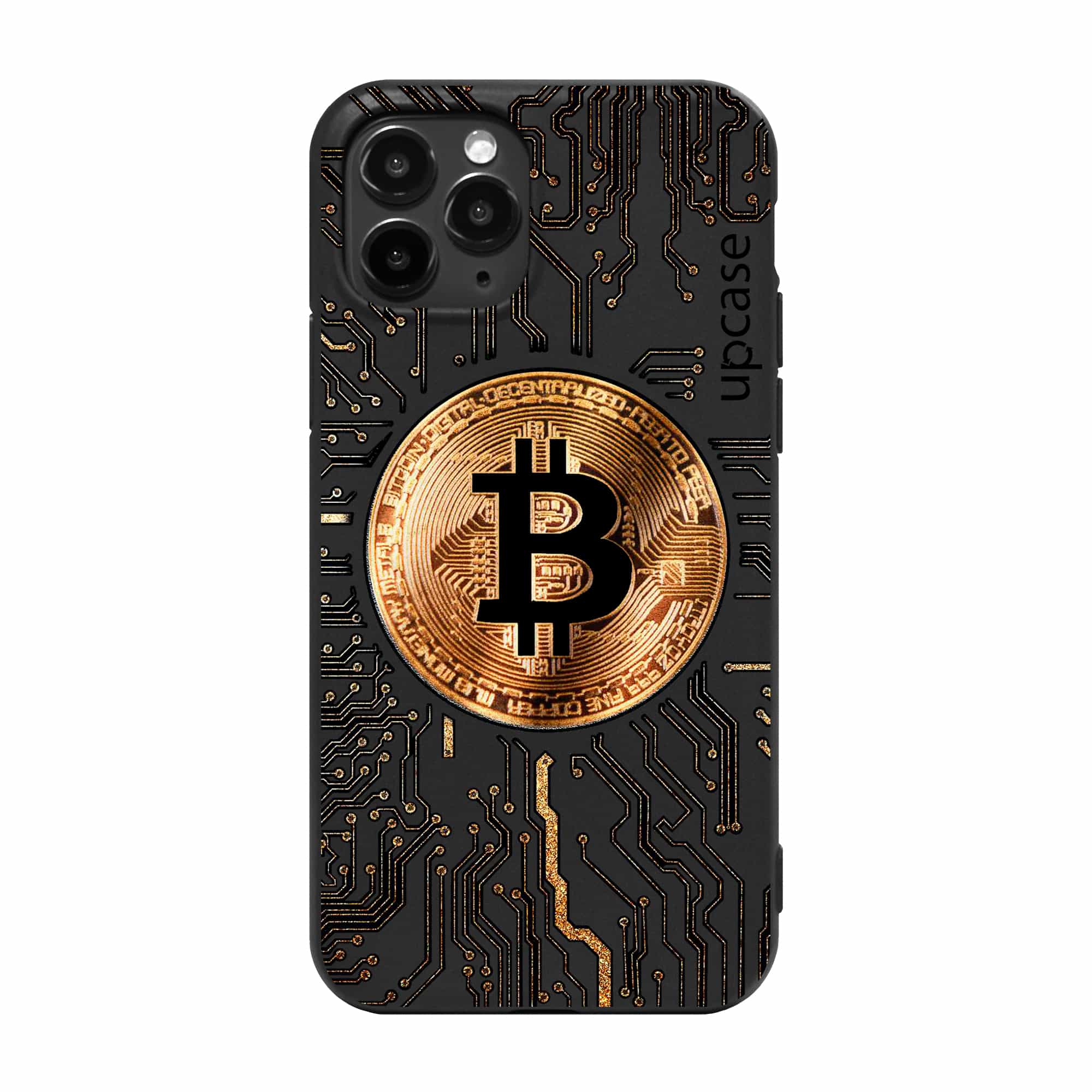 Чохол Upcase для iPhone 7- 14 Pro Max Bitcoin Чохол Upcase для iPhone 7- 14 Pro Max Bitcoin