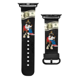 Ремінець Upcase Натуральна шкіра Apple Watch Monkey Airplane