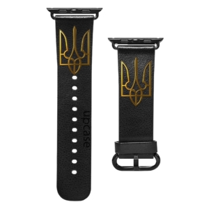 Ремінець Upcase Натуральна шкіра Apple Watch Gerb Gold