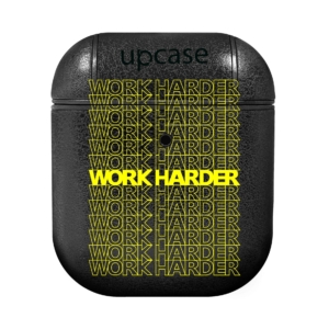 Чохол Upcase Натуральна шкіра AirPods 1/2 Work Harder