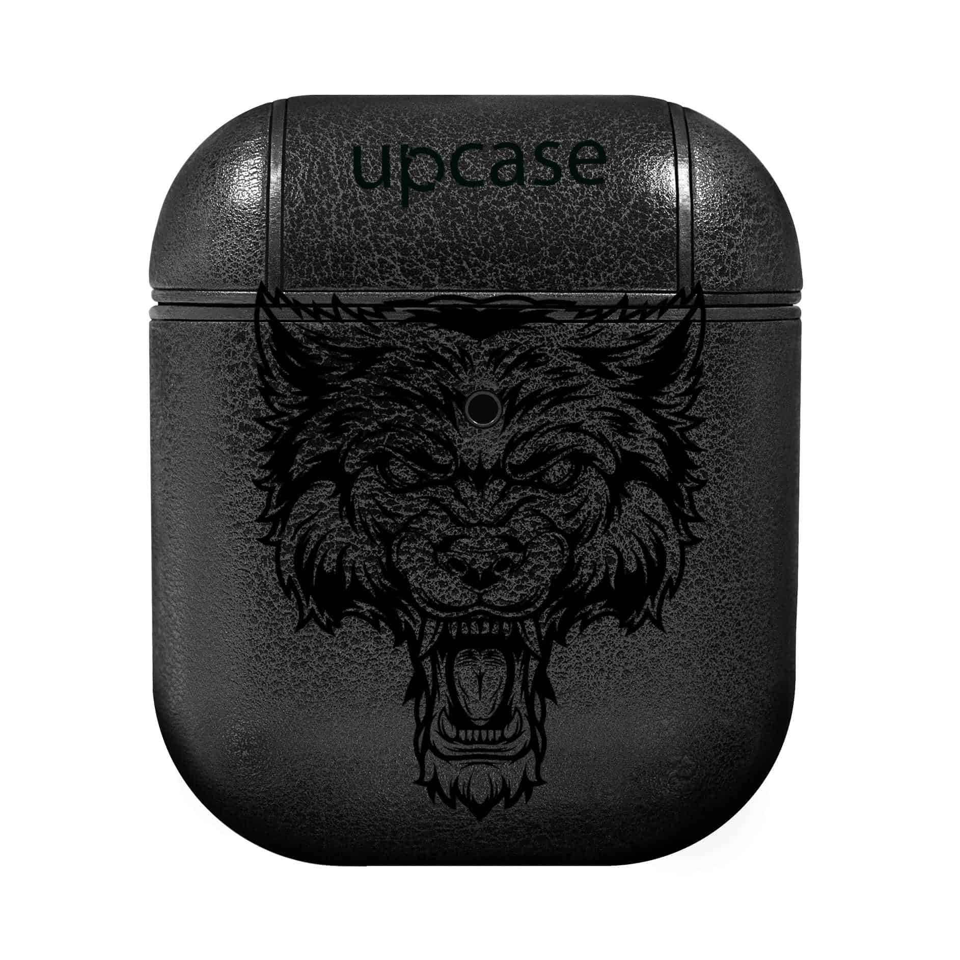 Чохол Upcase Натуральна шкіра AirPods 1/2 Ukraine Gold Чохол Upcase Натуральна шкіра AirPods 1/2 Ukraine Gold