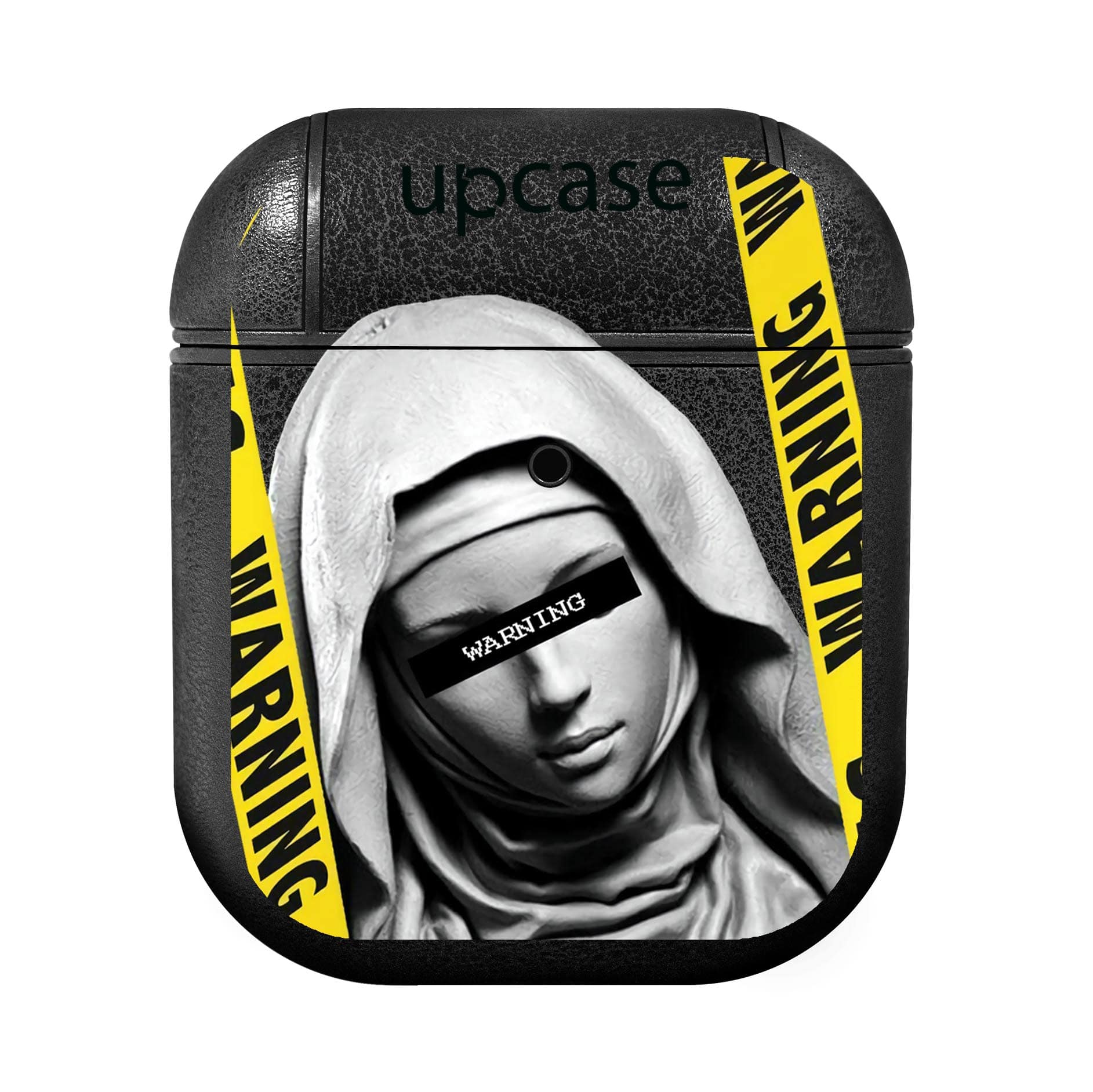 Чохол Upcase Натуральна шкіра AirPods 1/2 Ukraine Gold Чохол Upcase Натуральна шкіра AirPods 1/2 Ukraine Gold