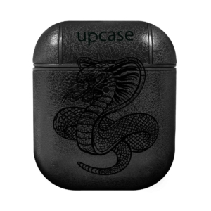 Чохол Upcase Натуральна шкіра AirPods 1/2 Ukraine Gold Чохол Upcase Натуральна шкіра AirPods 1/2 Cobra