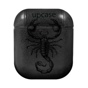 Чохол Upcase Натуральна шкіра AirPods 1/2 Ukraine Gold Чохол Upcase Натуральна шкіра AirPods 1/2 Scorpion
