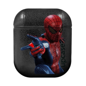 Чохол Upcase Натуральна шкіра AirPods 1/2 Ukraine Gold Чохол Upcase Натуральна шкіра AirPods 1/2 Spider