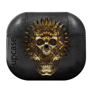 Чохол Upcase Натуральна шкіра AirPods 3 Skull Blade
