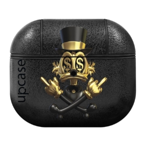 Чохол Upcase Натуральна шкіра AirPods 3 Scrooge Gold