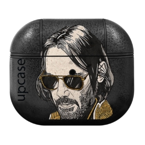 Чохол Upcase Натуральна шкіра AirPods 3 Ukraine Gold