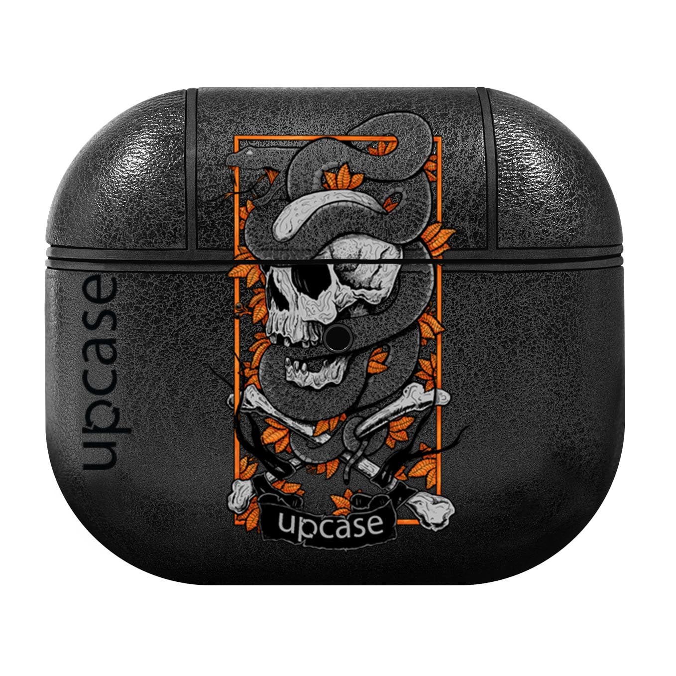 Чохол Upcase Натуральна шкіра AirPods 3 Ukraine Gold Чохол Upcase Натуральна шкіра AirPods 3 Ukraine Gold