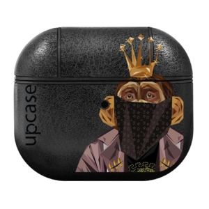 Чохол Upcase Натуральна шкіра AirPods 3 Ukraine Gold
