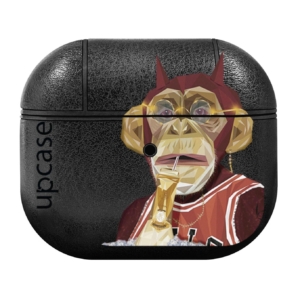 Чохол Upcase Натуральна шкіра AirPods 3 Monkey Devil