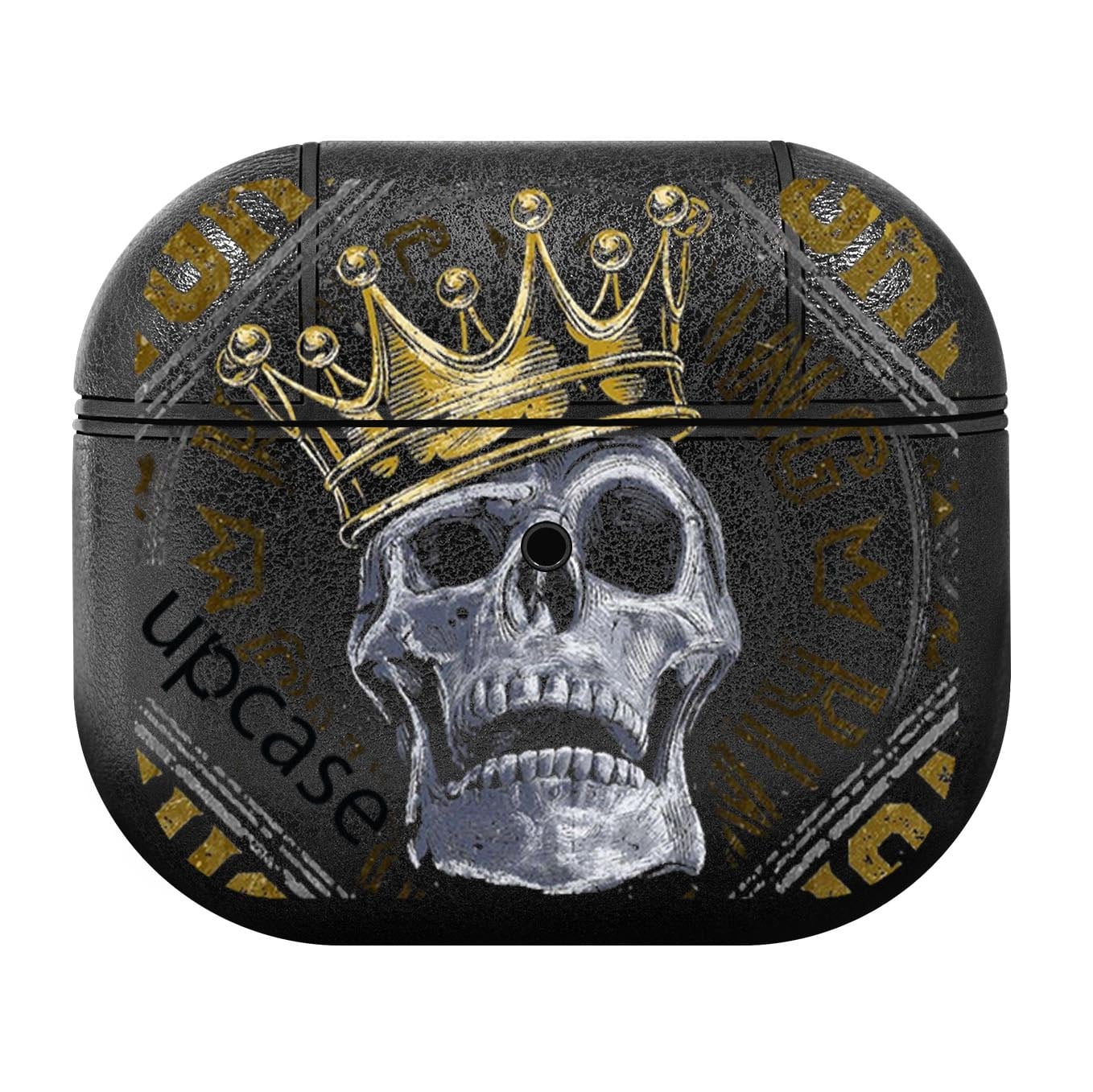 Чохол Upcase Натуральна шкіра AirPods 3 Ukraine Gold Чохол Upcase Натуральна шкіра AirPods 3 Ukraine Gold