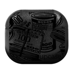 Чохол Upcase Натуральна шкіра AirPods 3 Money Black