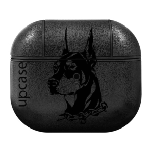 Чохол Upcase Натуральна шкіра AirPods 3 Doberman