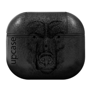 Чохол Upcase Натуральна шкіра AirPods 3 Ukraine Gold Чохол Upcase Натуральна шкіра AirPods 3 Bear Face
