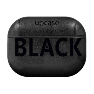 Чохол Upcase Натуральна шкіра AirPods Pro Black&B