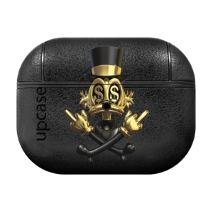 Чохол Upcase Натуральна шкіра AirPods Pro Scrooge Gold