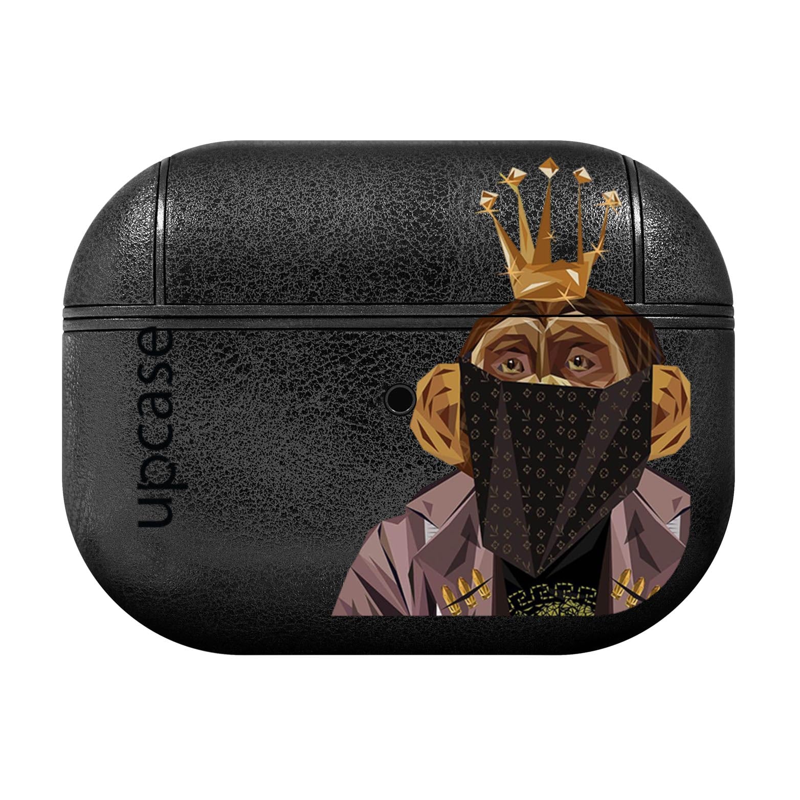 Чохол Upcase Натуральна шкіра AirPods Pro Ukraine Gold Чохол Upcase Натуральна шкіра AirPods Pro Ukraine Gold