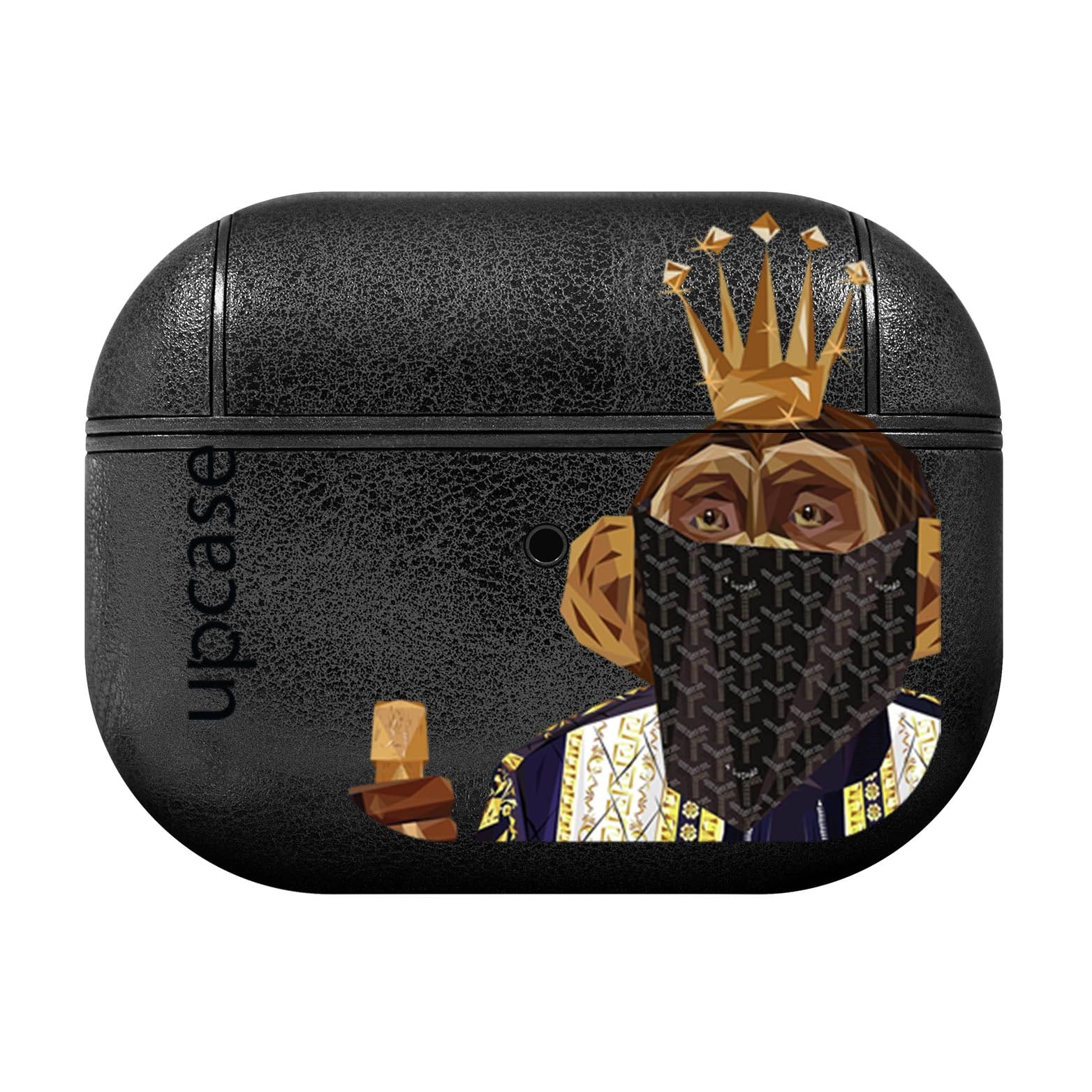 Чохол Upcase Натуральна шкіра AirPods Pro Ukraine Gold Чохол Upcase Натуральна шкіра AirPods Pro Ukraine Gold