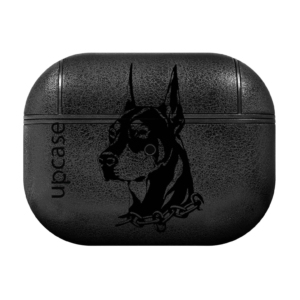 Чохол Upcase Натуральна шкіра AirPods Pro Ukraine Gold Чохол Upcase Натуральна шкіра AirPods Pro Doberman